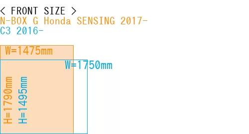 #N-BOX G Honda SENSING 2017- + C3 2016-